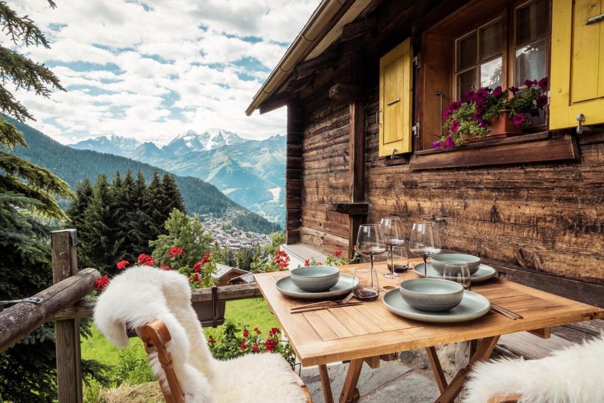 Penzion Cosy Chalet With Panoramic Views In Verbier Exteriér fotografie